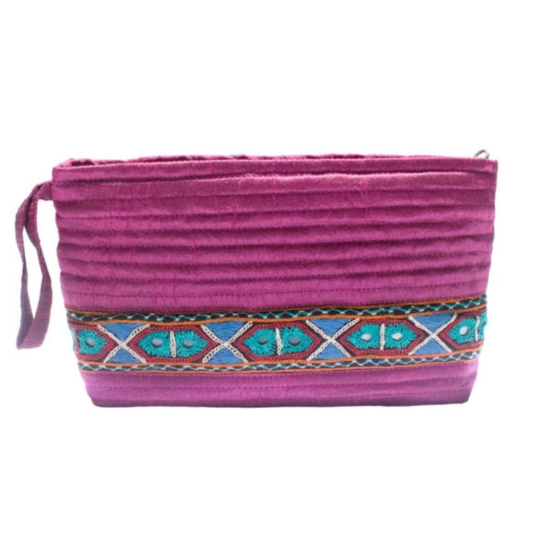 Pakko Work Raw Silk Pouch - SKU: BJ16102A